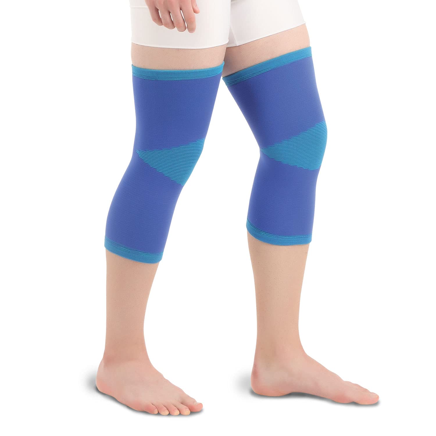Flamingo Knee Cap Support Brace for Knee Pain, Gym Workout, Running, Arthritis | Joint Pain Relief Protection for Men and Women | Heal Sports Injury and Reduce Inflammation