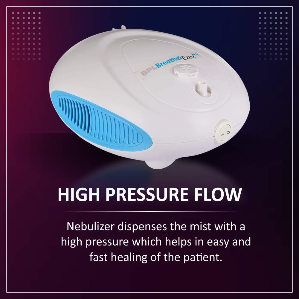 BPL Medical Technologies Breath Ezee N4 Nebulizer (White)