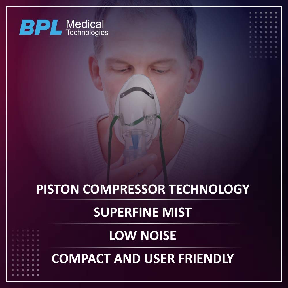 BPL Medical Technologies Breath Ezee N4 Nebulizer (White)