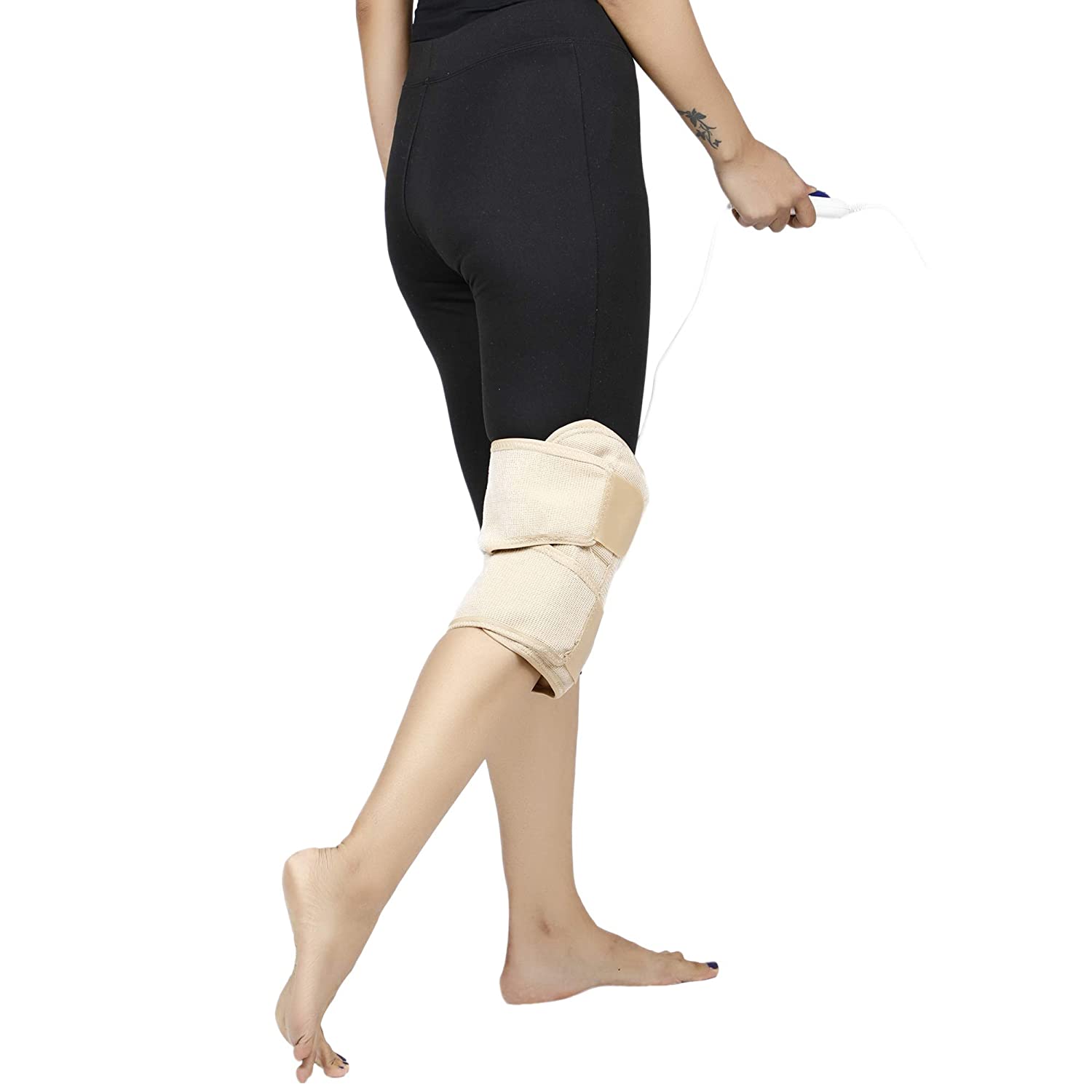 Vissco Universal Knee Orthosis with Electric Heating Pad (Skin)
