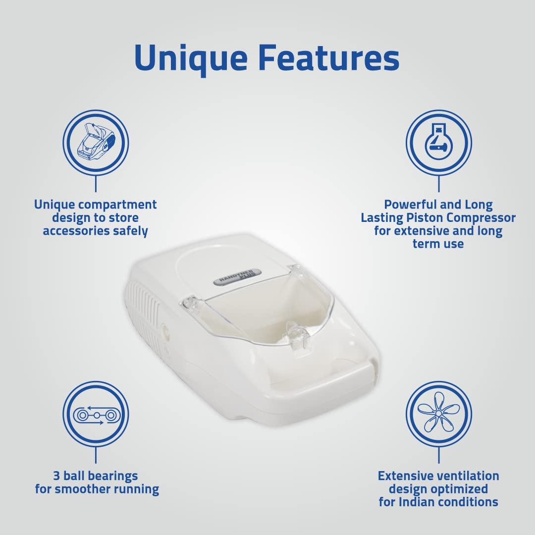 Safe Neb Nebulizer Price, Pocket Air Portable Nebulizer, Medtech Handyneb Plus Compressor Nebulizer Machine