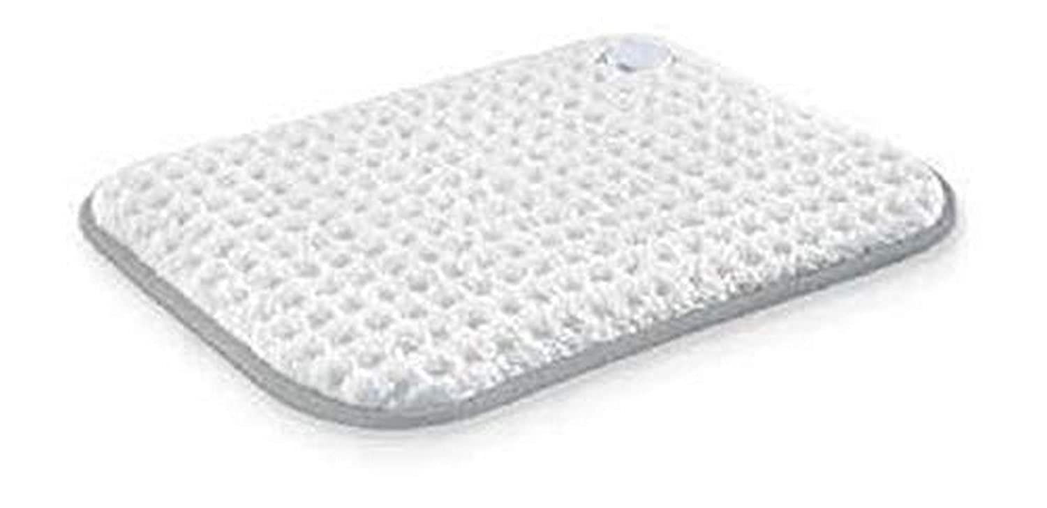 Beurer HK 42 Super Cosy heat pad with super soft surface with 3 temperature settings ,Machine-washable ,Quality and high standards Breathable microfleece fabric , 3 years warranty.