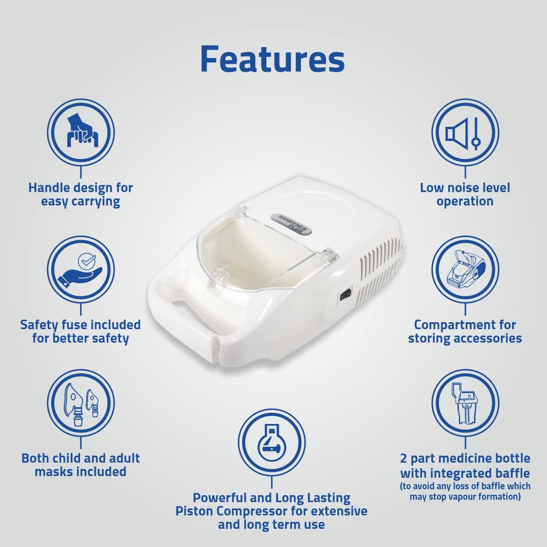 Safe Neb Nebulizer Price, Pocket Air Portable Nebulizer, Medtech Handyneb Plus Compressor Nebulizer Machine