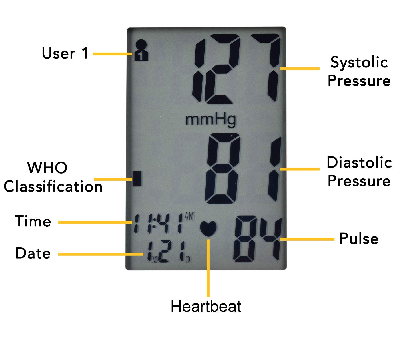 BPL Medical Technologies Automatic Blood Pressure Monitor BPL120/80 B1 - (White) (BPL 120/80 B1)