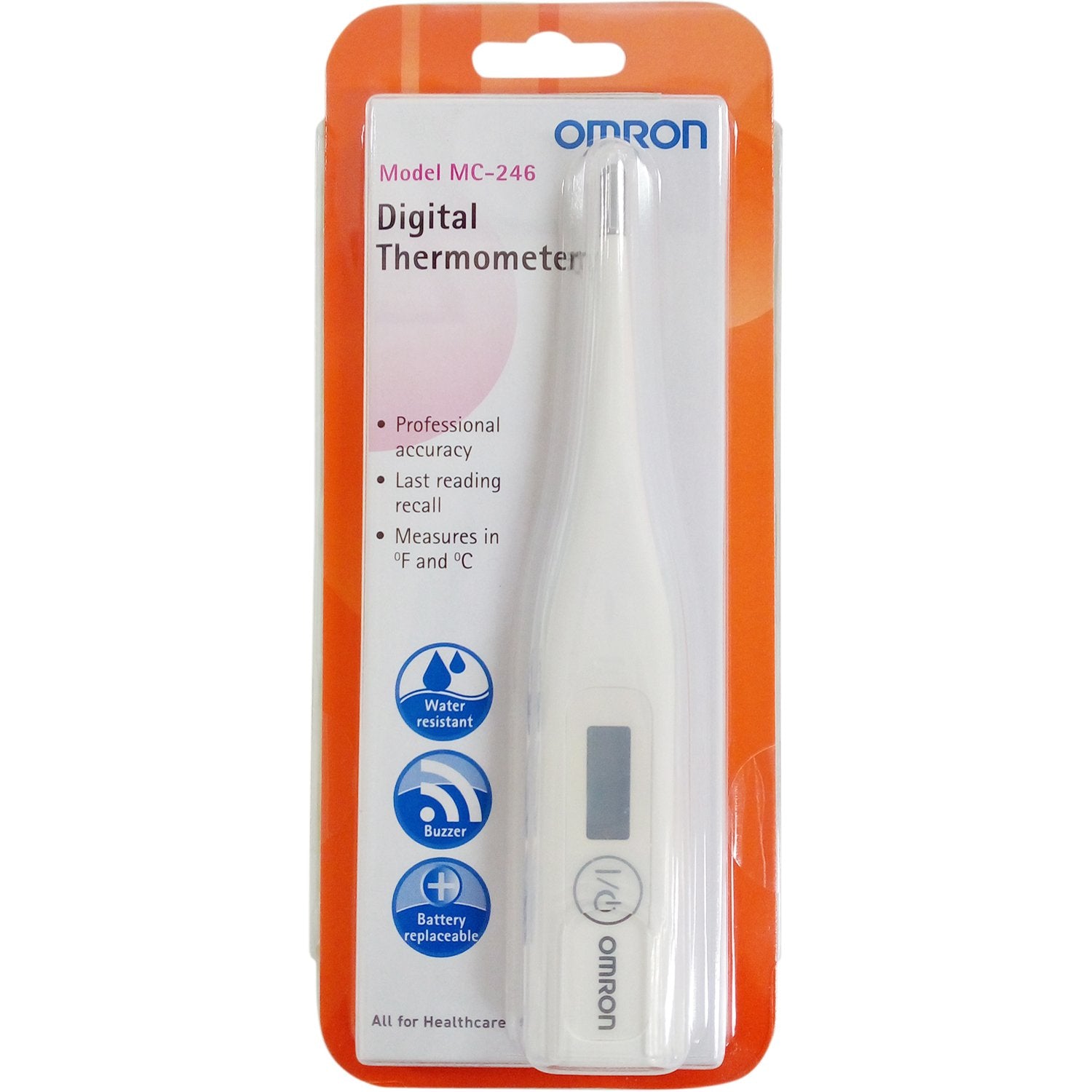Omron Digital Thermometer MC – 246 Pack