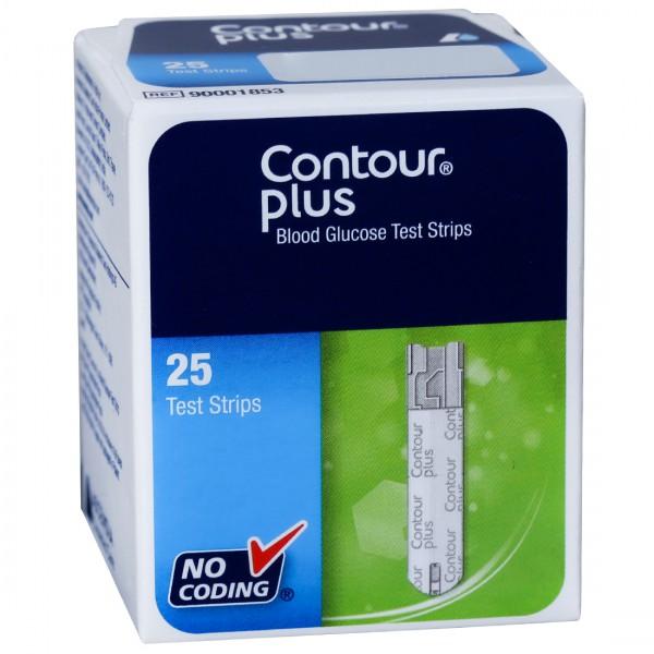 Contour Plus Strips 25 Test Strips