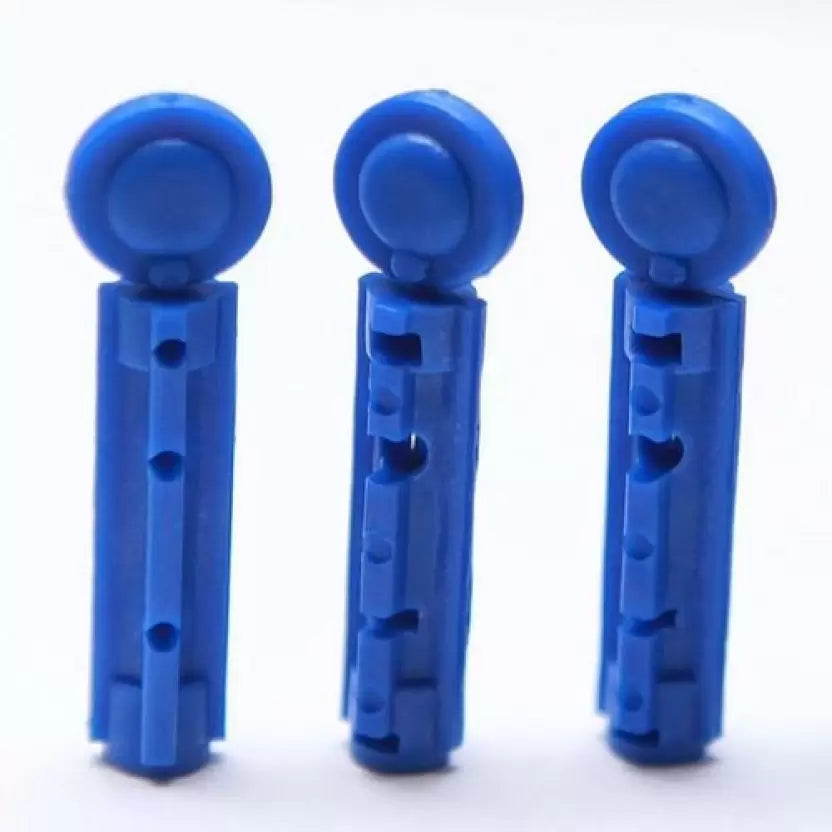 Dr. Sanaya Round Lancets 200 Pcs for Glucometer | Sterile Blood Sampling Needles for Accurate Sugar Test at Home