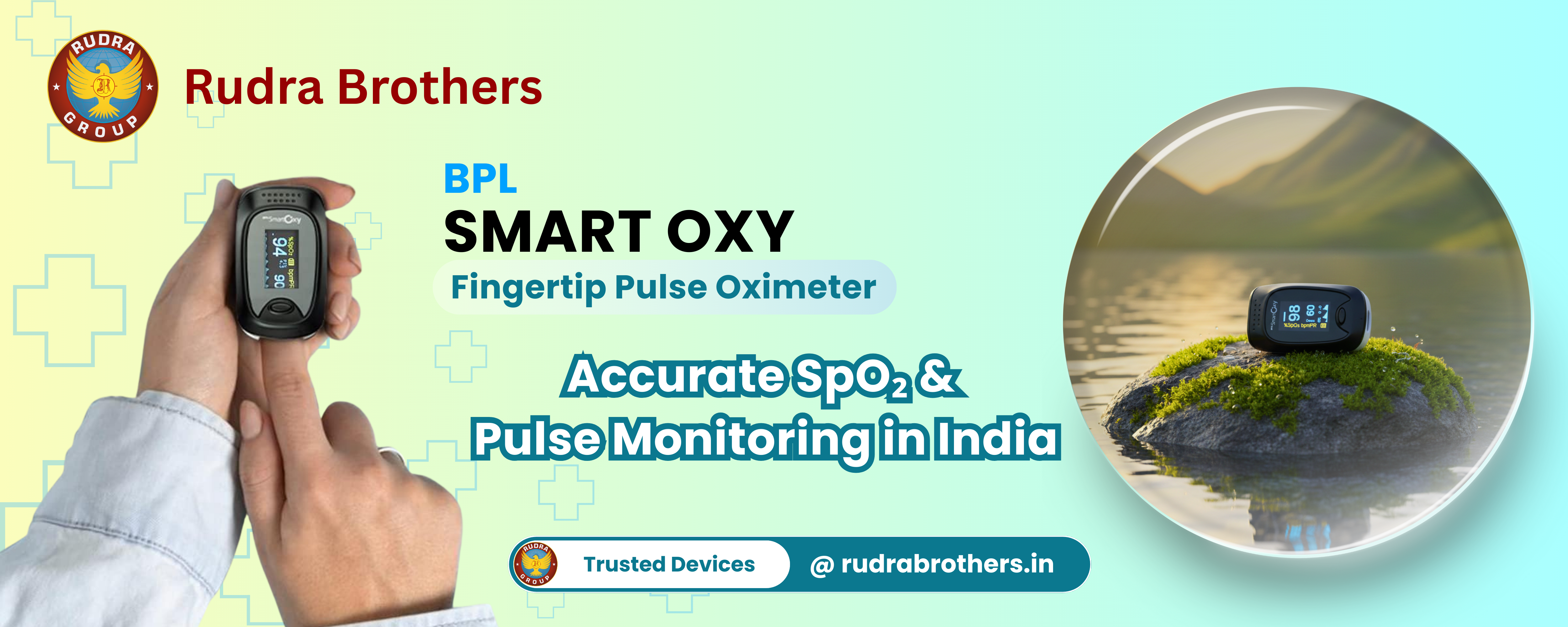 BPL Smart Oxy Fingertip Pulse Oximeter – Best SpO₂ Monitor for Home Use in India