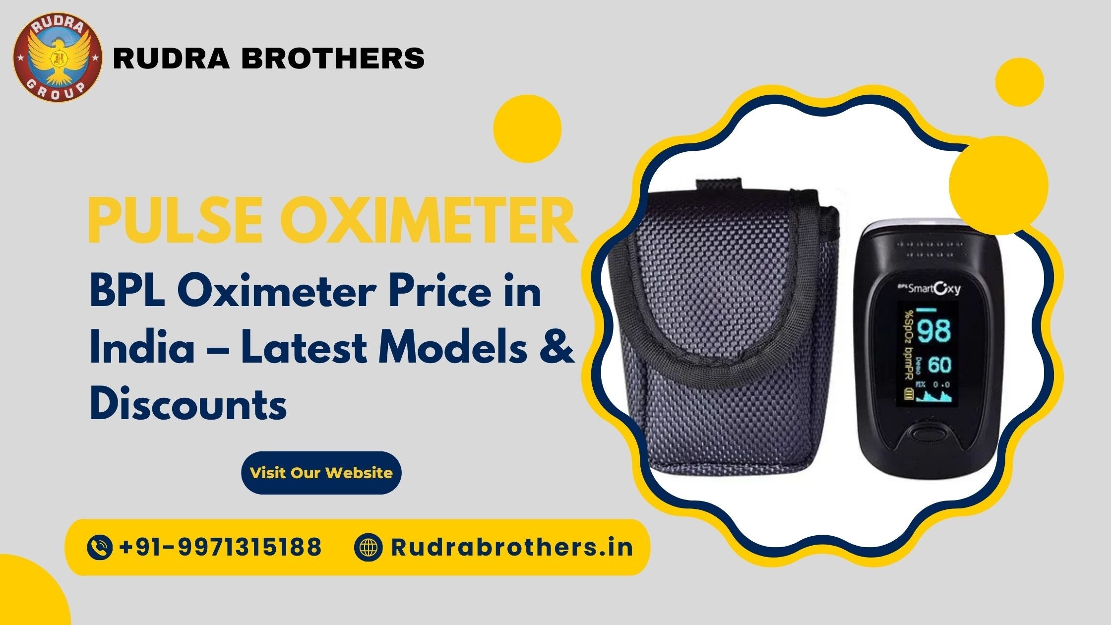 BPL Smart Oxy Pulse Oximeter | BPL Oximeter Price in India | BPL Pulse Oximeter