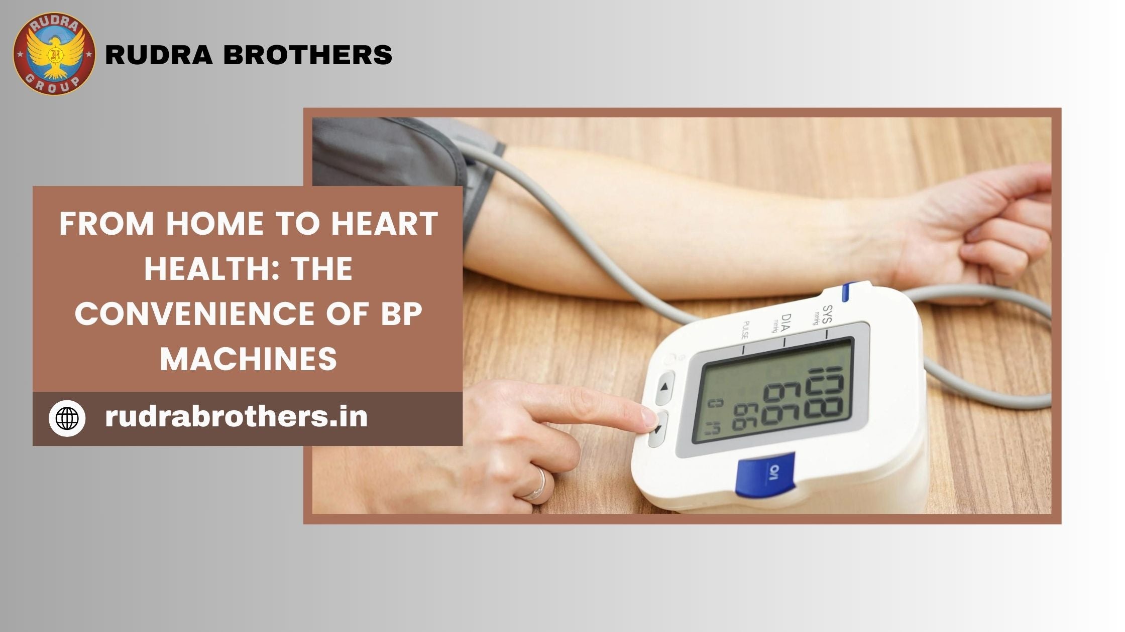 First Bp Machine From Home to Heart Health: The Convenience of BP Machines