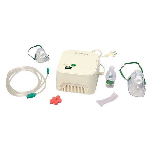 Dr. Sanaya Compressor Nebulizer for Child and Adult with 2 Years Replacement Warranty (Complete kit Adult and Child) (CDSCO Approved)