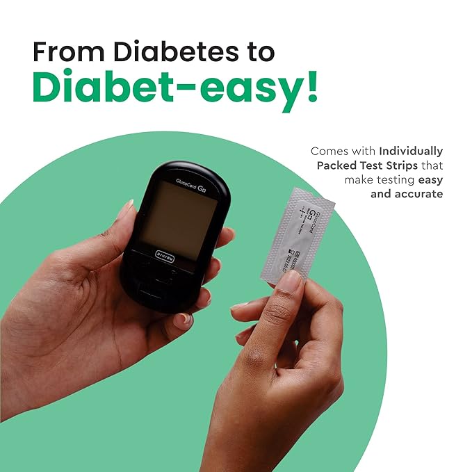 Arkray Glucocard G+ Blood Glucose Test Strips | Individually Packed | Pack of 50