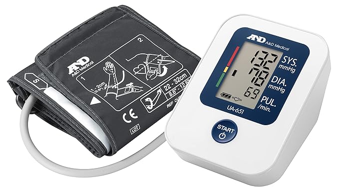A&D UA-651 Digital Blood Pressure Monitor