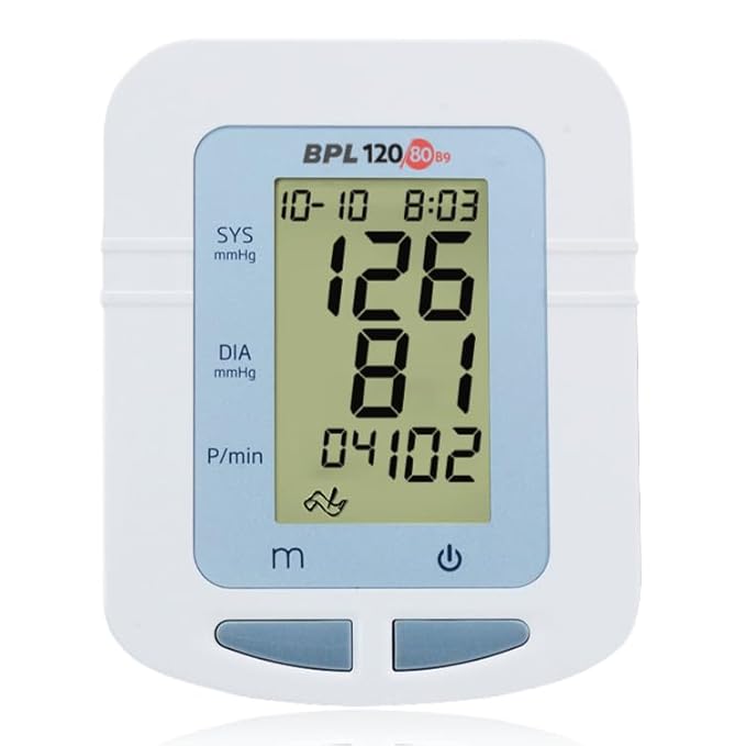 BPL Medical Technologies 120/80 B9 Automatic Blood Pressure Monitor (White)