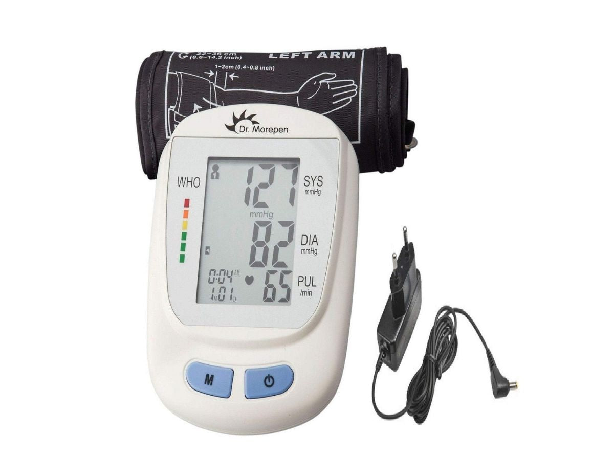 Dr. Morepen Bp Monitor 09 with AC/DC Adaptor and Charger