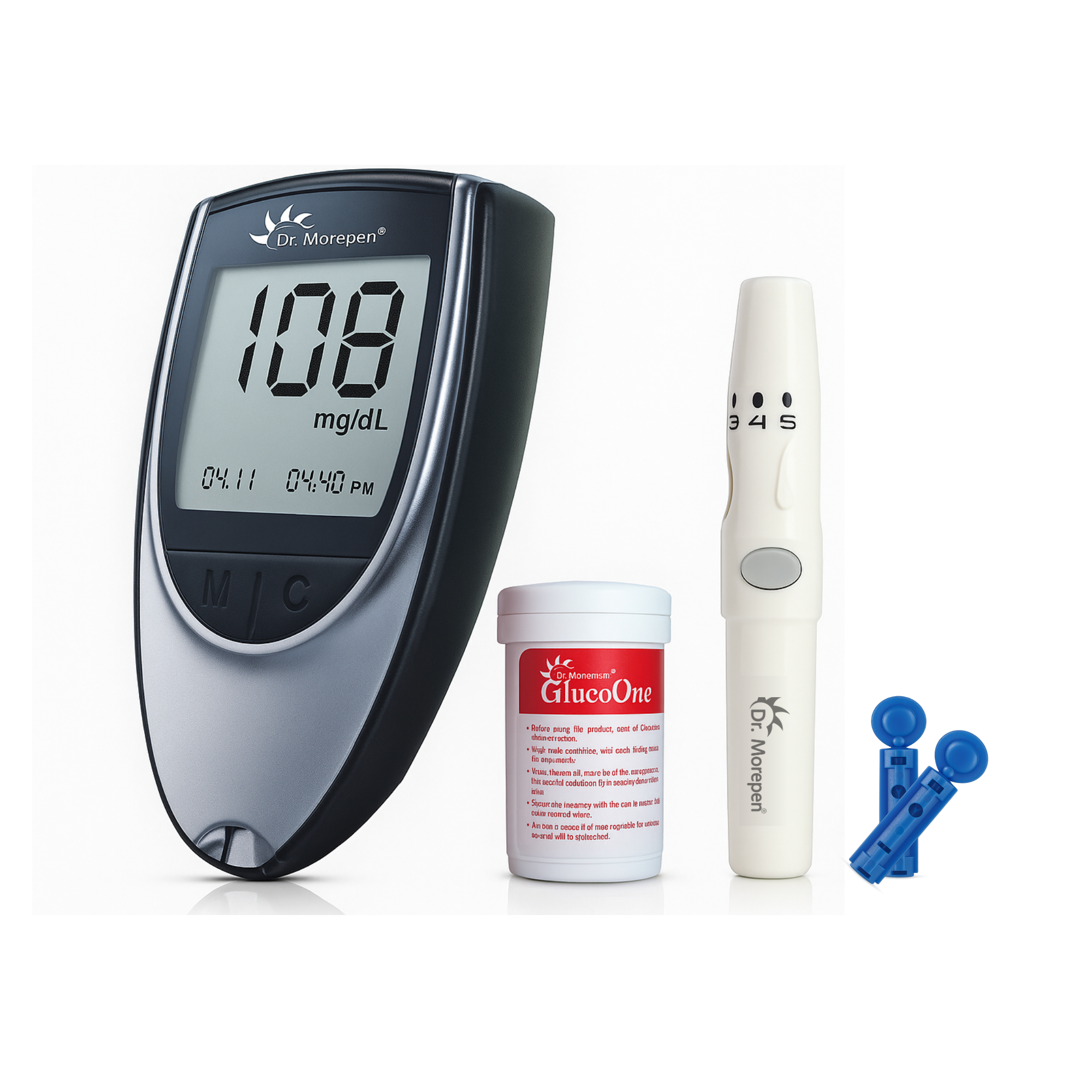 Dr. Morepen BG-03 Gluco One Glucometer Combo