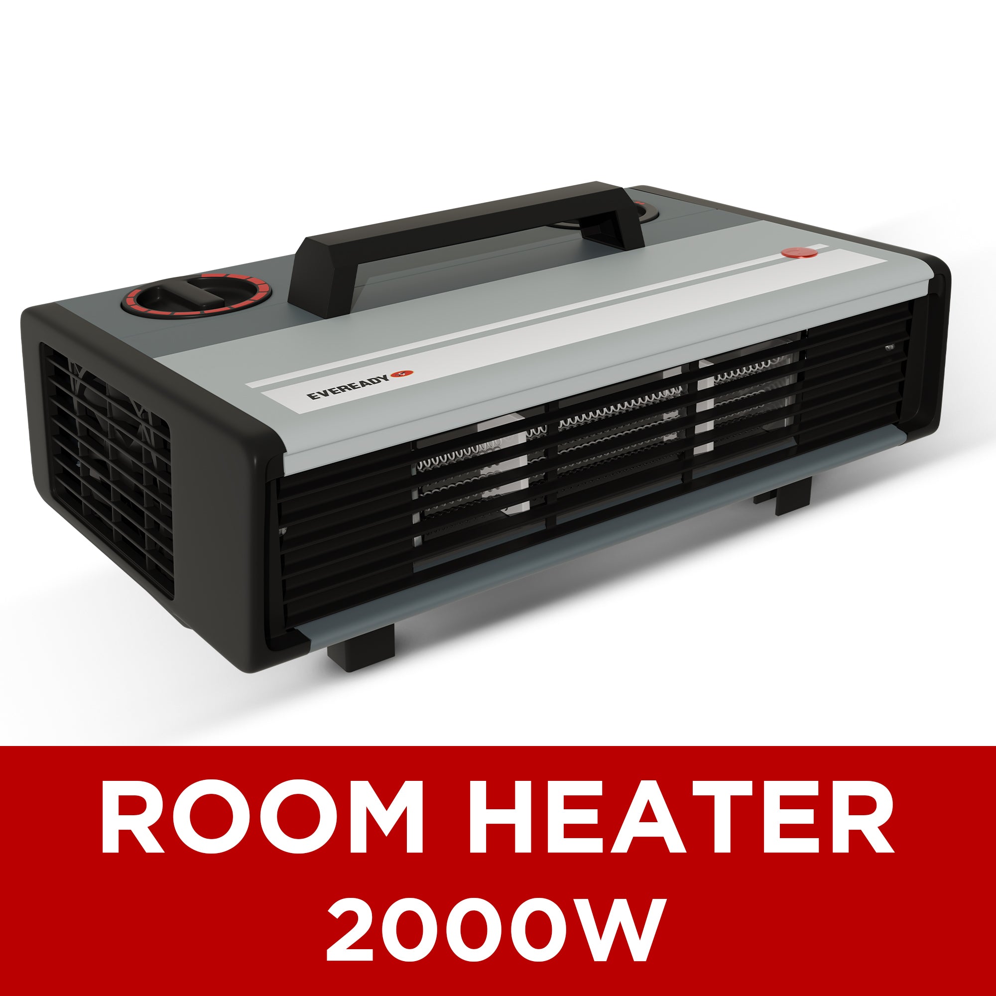 Eveready Thermaflo Convector 2000W Room Heater with Adjustable Thermostat & Dual Heat Settings