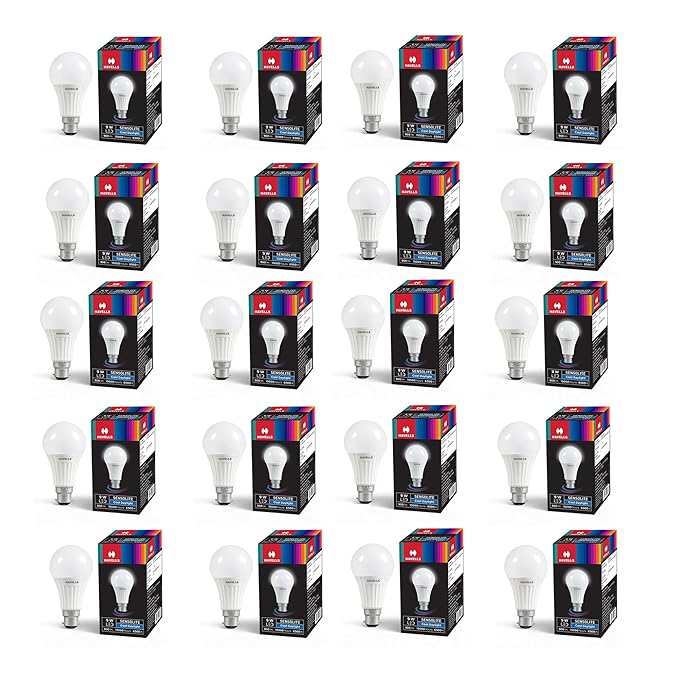 Havells Sensolite 9W Motion Sensor Led Bulb |Auto on-Auto off|5 Mtr Radius Sensor Area (B22 Cool day white)