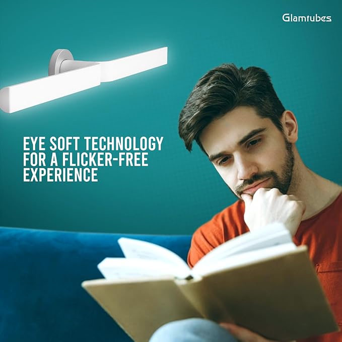 Havells Vanessa Plus 20W Glamtube 3 in 1 (3000K/4000K/6500K) | Decorative Light | Tubelight |CCT Changing |Easy on Eyes | No UV/IR Radiation | Premium Design | Energy Efficient | Upto 4Kv Surge Protection