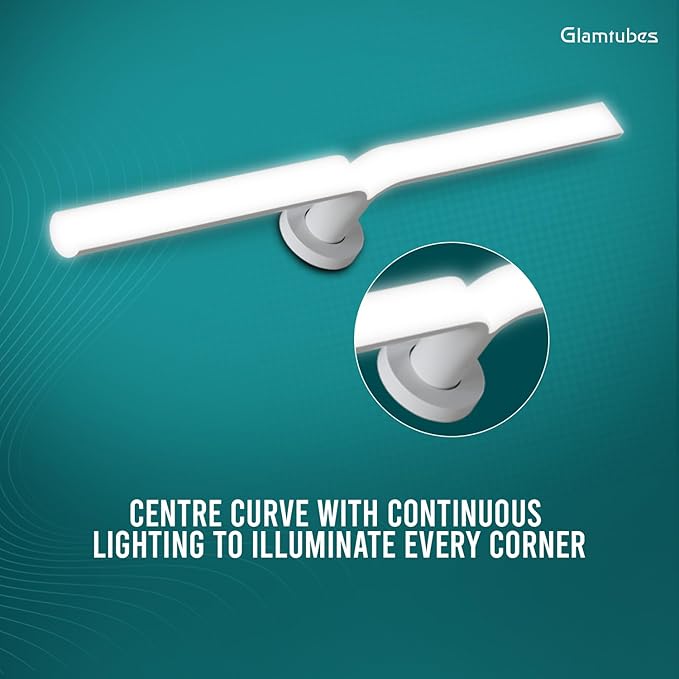 Havells Vanessa Plus 20W Glamtube 3 in 1 (3000K/4000K/6500K) | Decorative Light | Tubelight |CCT Changing |Easy on Eyes | No UV/IR Radiation | Premium Design | Energy Efficient | Upto 4Kv Surge Protection