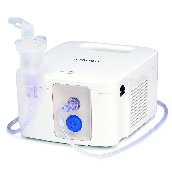 Omron NE-C900 Compressor Nebulizer (White) | Efficient Medication Delivery for Respiratory Relief