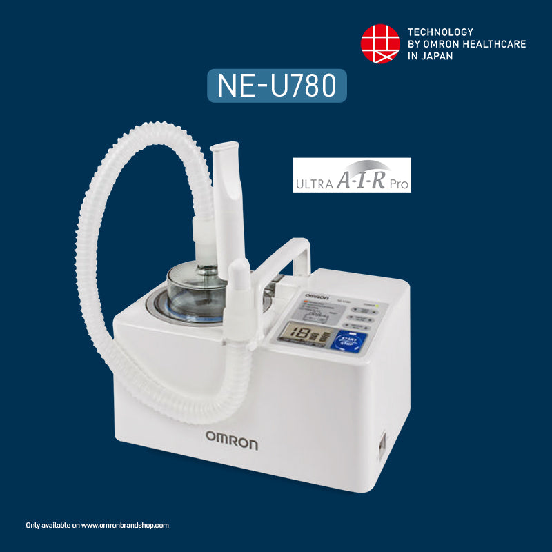 Omron NE-U780 Ultrasonic Nebulizer | Hospital & ICU Grade Nebulizer for Fast, Efficient & Quiet Respiratory Therapy