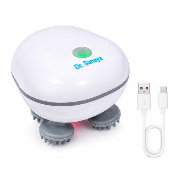 Dr. Sanaya Rechargeable Electric Scalp & Head Massager
