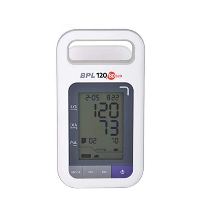 BPL Medical Technologies 120/80 B20Automatic Blood Pressure Monitor (White)