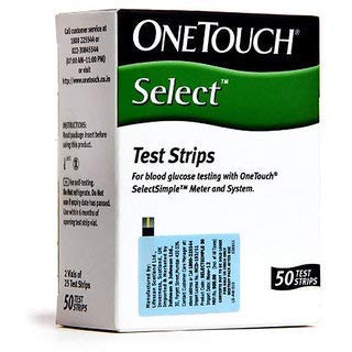 OneTouch Select Test Strips Pack