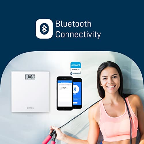 Omron HN 300T Ultra Thin Bluetooth Enabled Automatic Personal Digital Weight Scale
