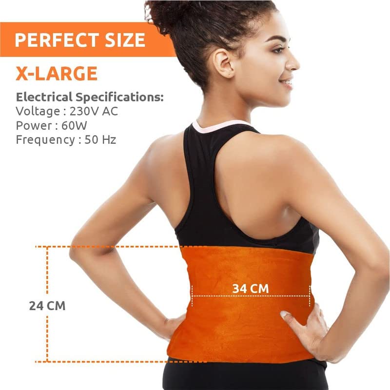Vissco Orthopaedic Heating Belt |Heat Therapy to Soothe Sore Muscles, Decreases Joint Stiffness & Relieve Pain| Put it on for Spondylosis, Joint Pain For Men & Women