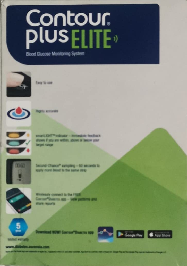 Contour Plus Elite Blood Glucose Monitoring System