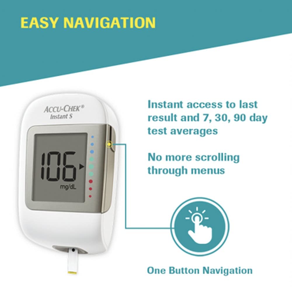 Accu-Chek Instant Blood Glucose Glucometer Kit