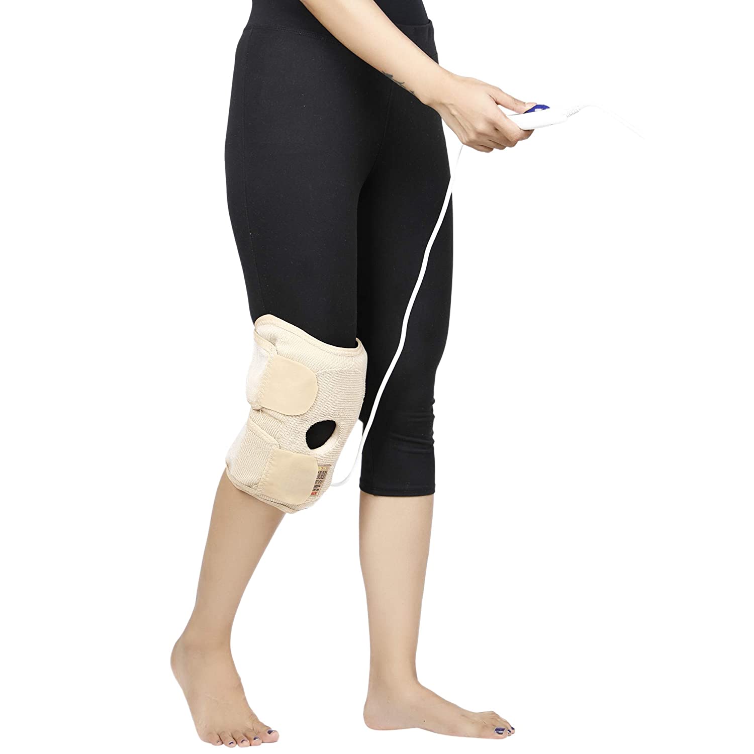 Vissco Universal Knee Orthosis with Electric Heating Pad (Skin)