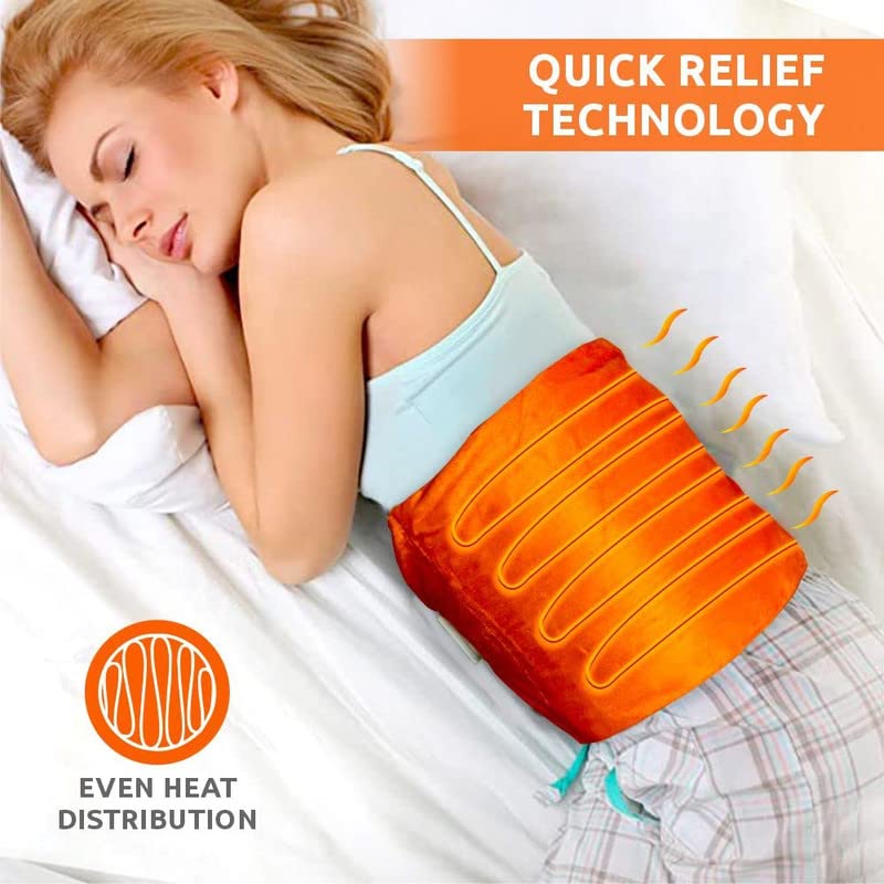 Vissco Orthopaedic Heating Belt |Heat Therapy to Soothe Sore Muscles, Decreases Joint Stiffness & Relieve Pain| Put it on for Spondylosis, Joint Pain For Men & Women