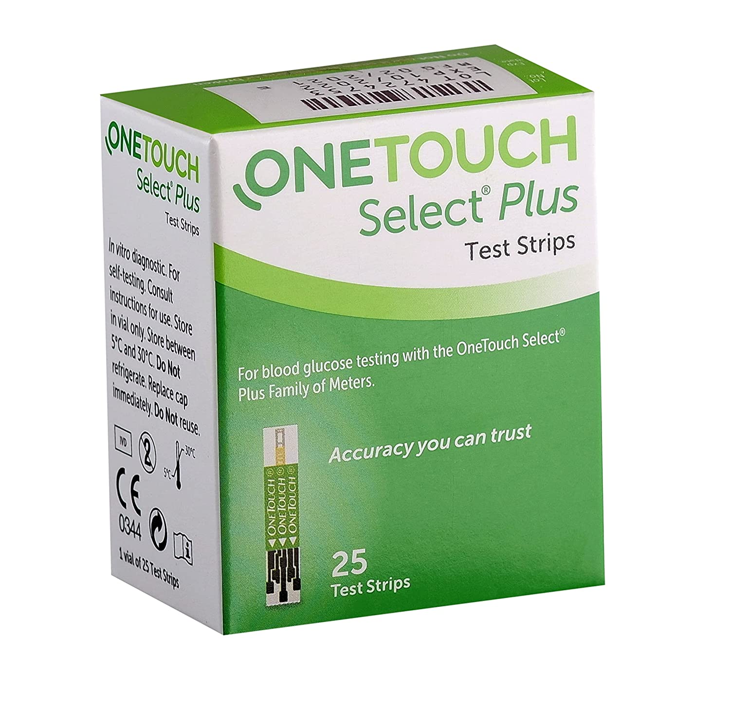 OneTouch Select Test Strips Pack