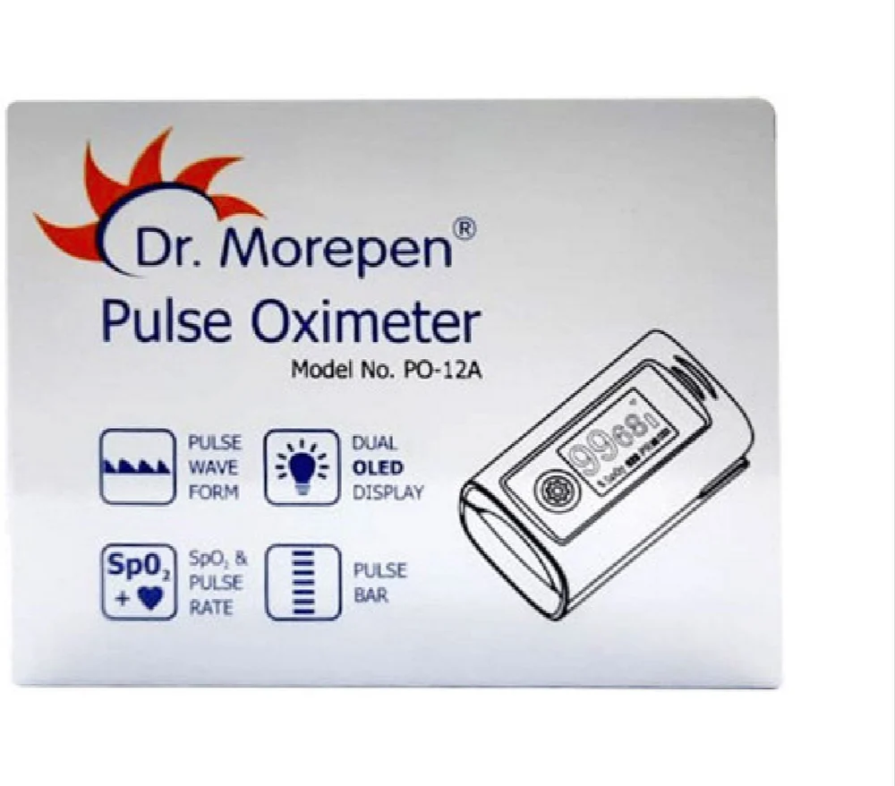 Dr. Morepen PO 12A Pulse Oximeter Pulse Oximeter  (Black)